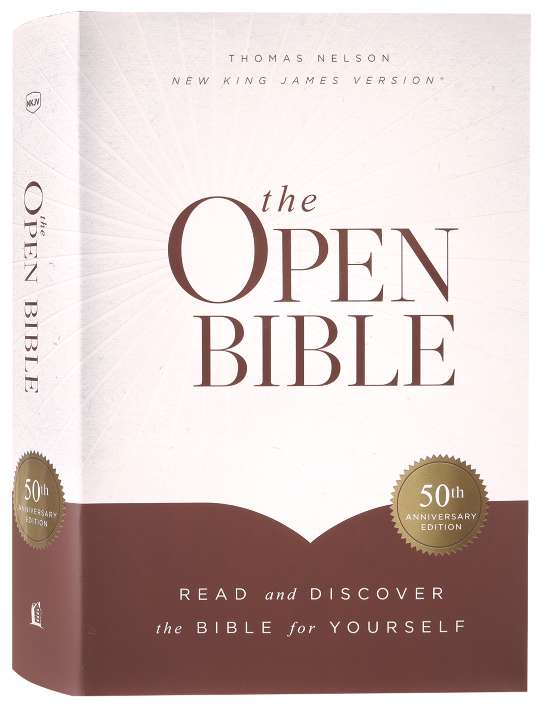NKJV Open Bible: New King James Version Bible study and application