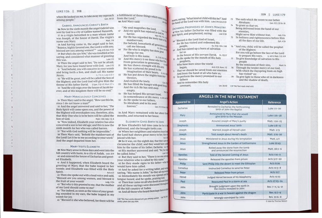 NKJV Open Bible: New King James Version Bible study and application