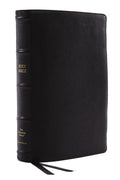 NKJV Premier Collection Black Goatskin Leather Bible cover