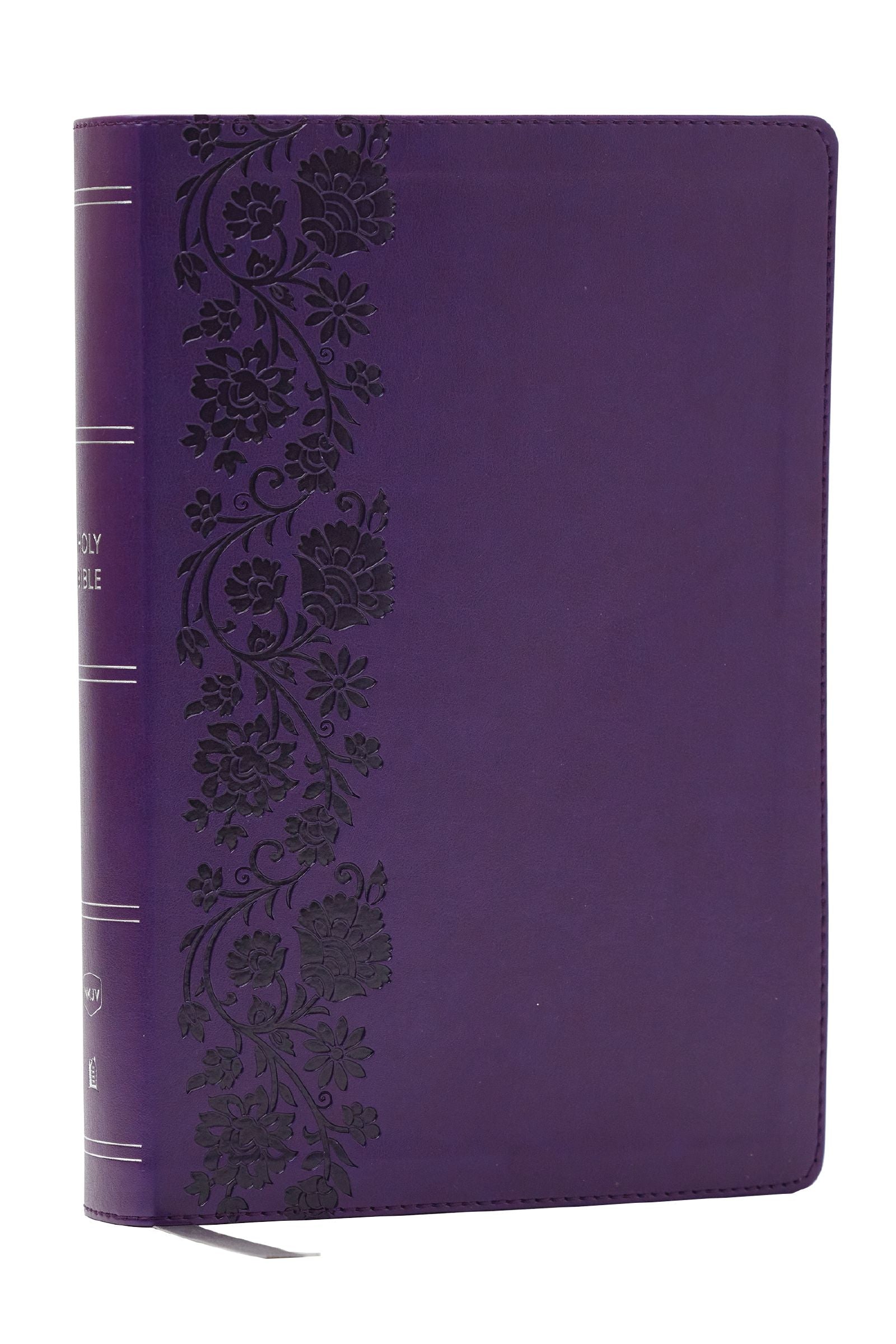 NKJV Giant Print Reference Bible in Red Letter Edition, ideal for study and reference.