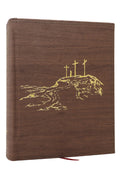 NKJV Journal the Word Bible, Large Print (Brown, Red Letter Edition)