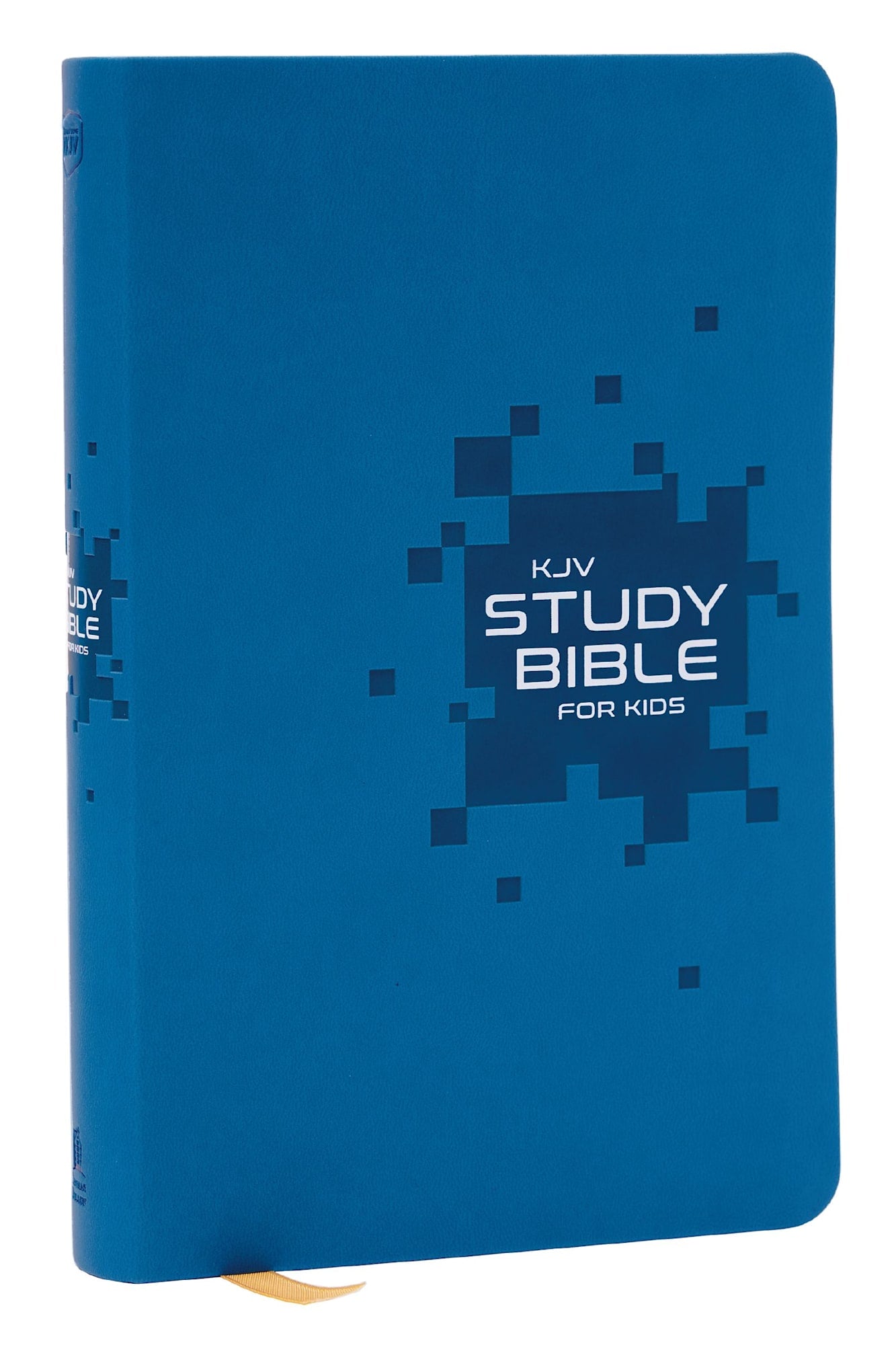 KJV Study Bible for Kids, Blue (Red Letter Edition) - Bible for children with study notes and red letter text.