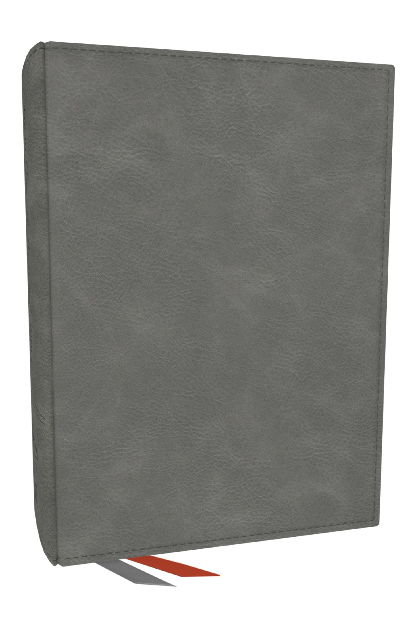 NKJV Journal the Word Bible, Gray (Red Letter Edition)