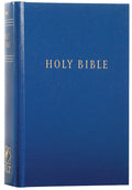 NLT Pew Bible Navy (Black Letter Edition)