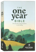 Black Letter Edition of the New Living Translation One Year Bible