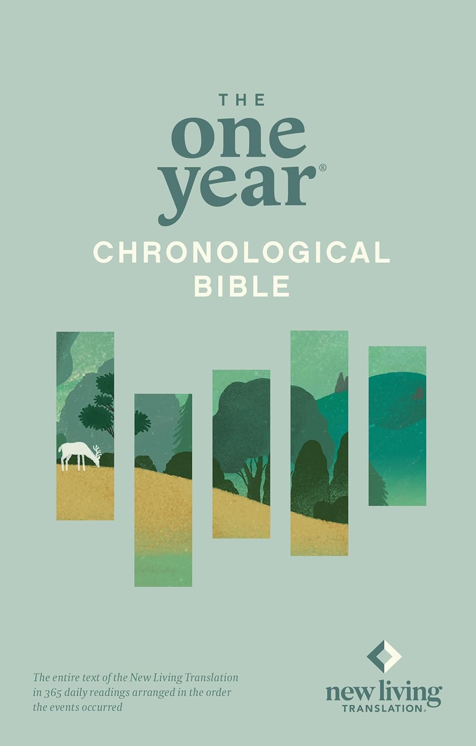 Discover the story of the Bible in chronological order with this NLT One Year Chronological Devotional Bible Journal
