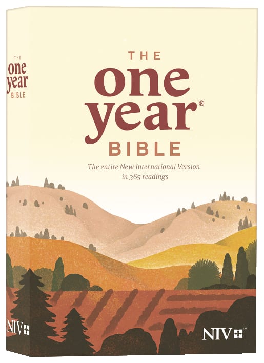 NIV One Year Bible in Black Letter Edition