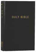 NLT Pew Bible Black (Black Letter Edition)