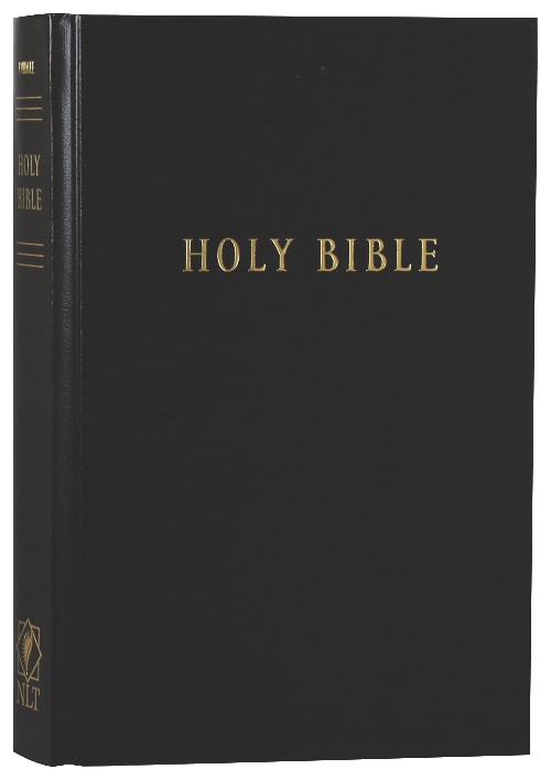 NLT Pew Bible Black (Black Letter Edition)