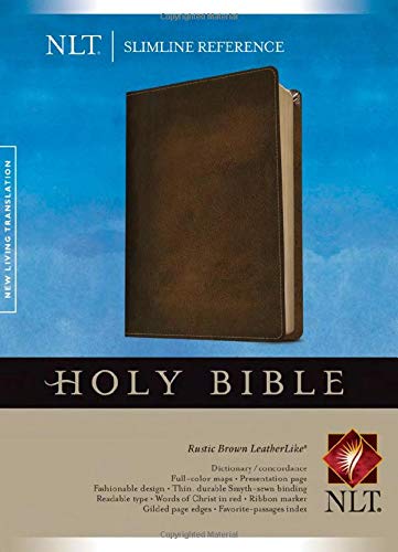 NLT Slimline Reference Bible in English Standard Edition, a comprehensive study Bible for personal reflection and spiritual g