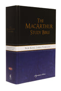 NKJV MacArthur Study Bible Large Print Edition with Black Letter and Index for In-Depth Bible Study