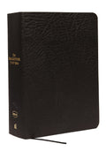NKJV MacArthur Study Bible with indexed, large print, and black letter edition features