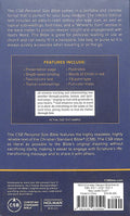 CSB Personal Size Bible Navy (Red Letter Edition)