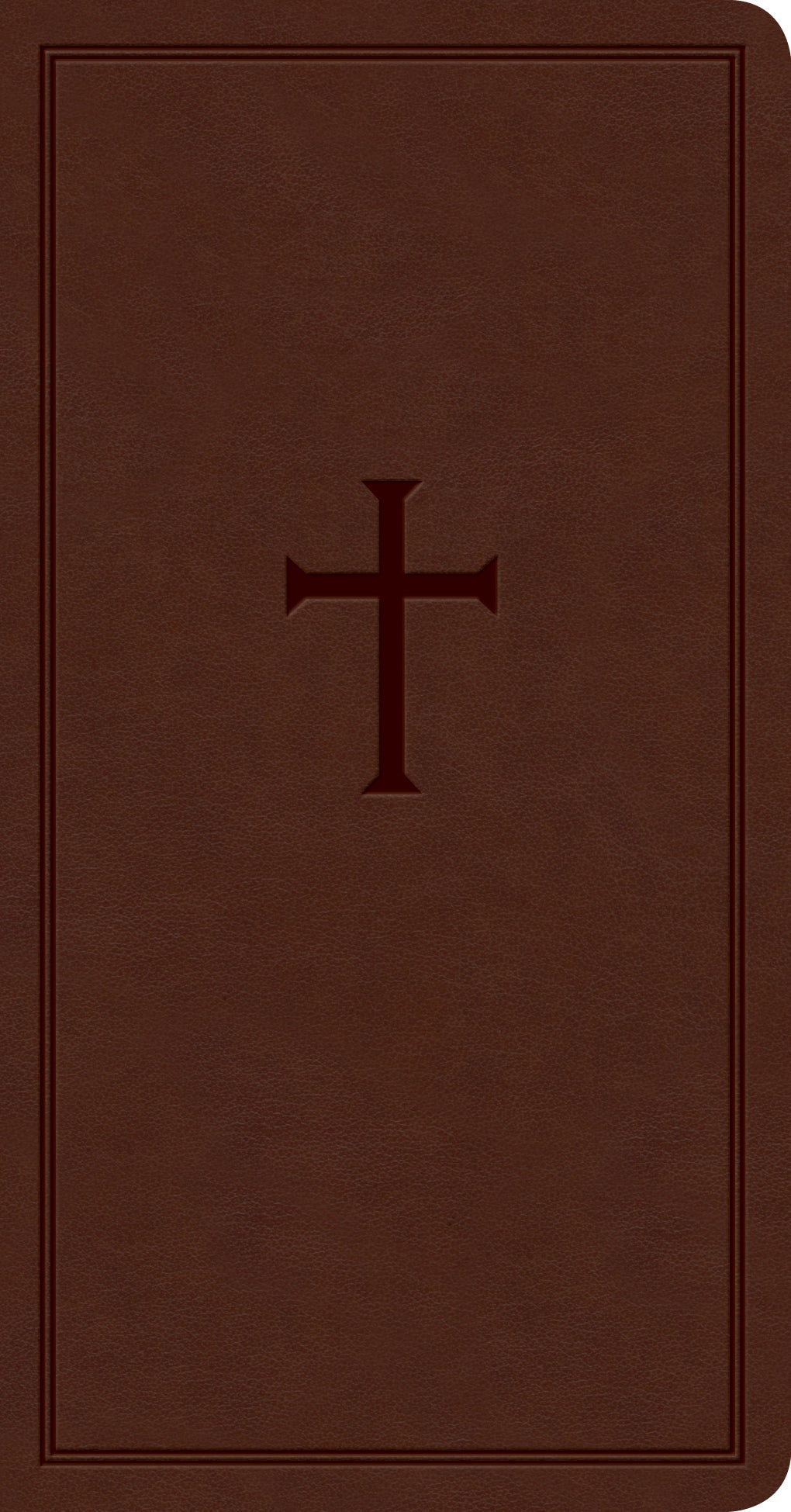 Elegant CSB Single-Column Pocket Bible in Red Letter Edition, perfect for luxury reading.