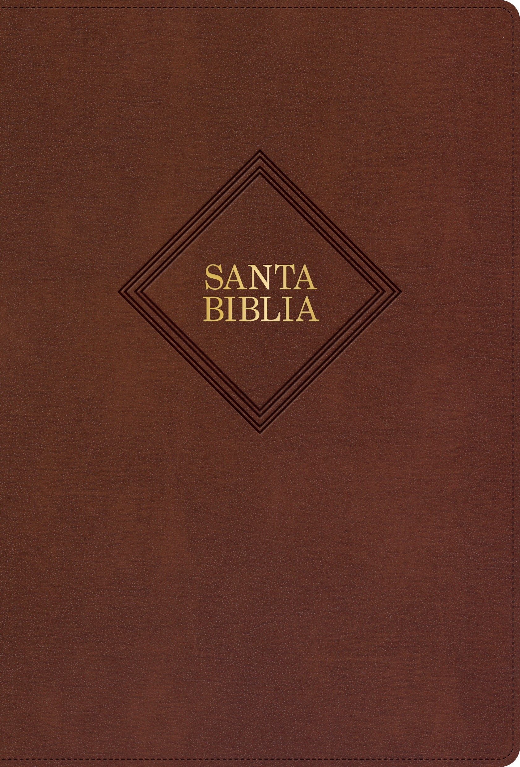 NVI Spanish Bible with Red Letter Edition and Study Notes, featuring RVR 1960 translation in large print manual coffee brown 
