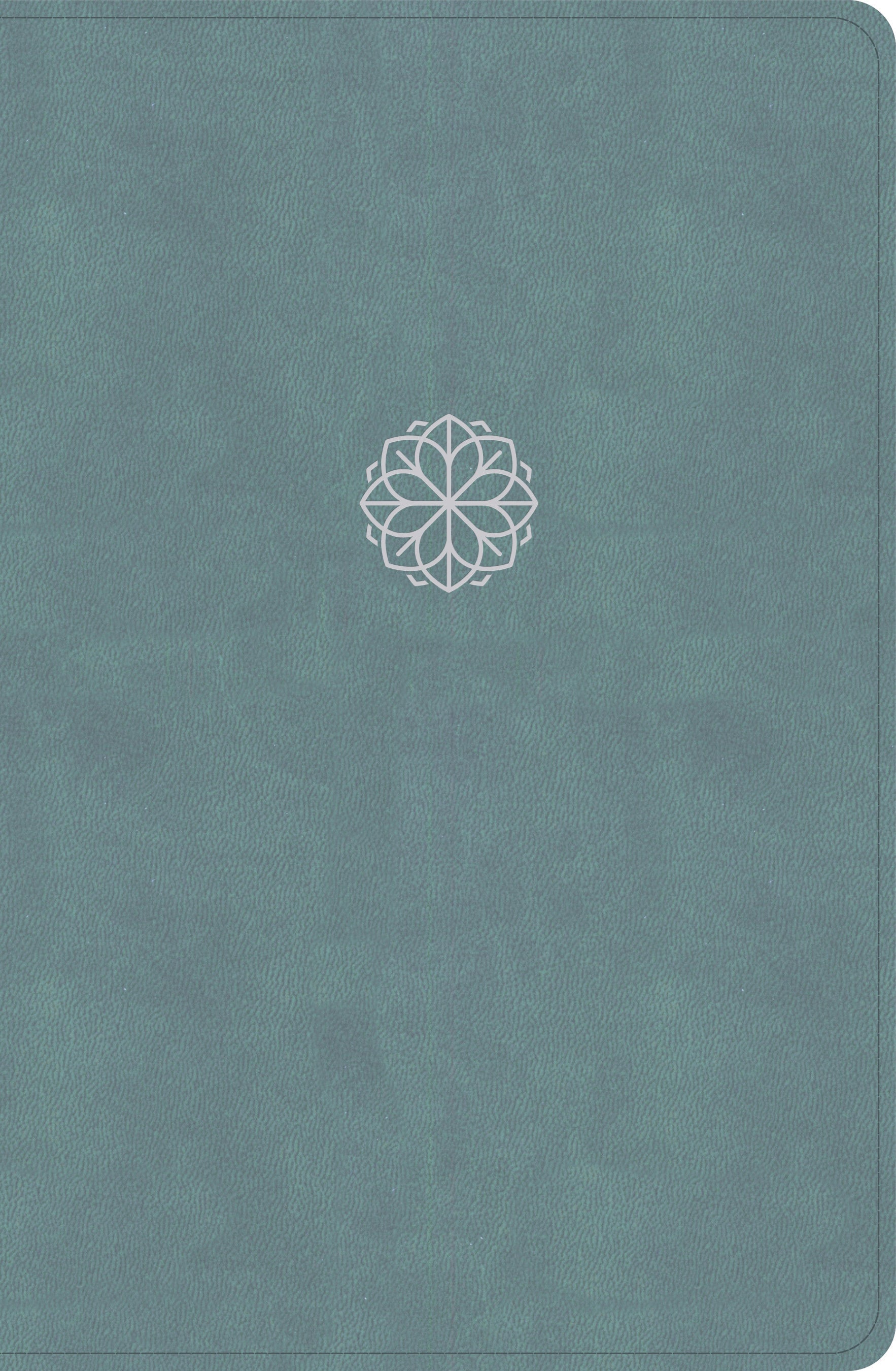 CSB Personal Size Giant Print Bible Earthen Teal Indexed (Red Letter Edition)