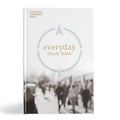 Elegant Black Letter Edition of the CSB Everyday Study Bible, luxury Christian Standard Bible for the discerning reader.