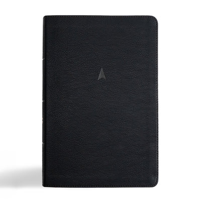 CSB Men's Daily Bible Black (Black Letter Edition)