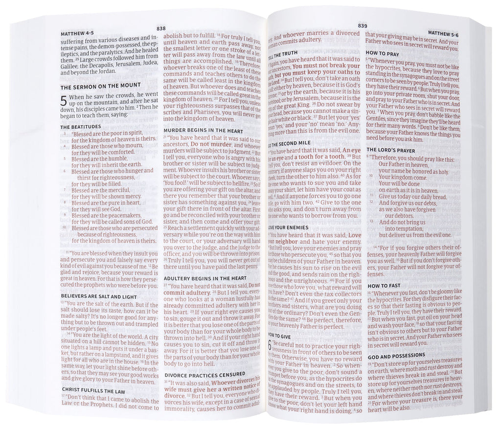 Nurture your faith with the CSB Christian Standard Bible, a luxury edition tailored for the devoted Christian.