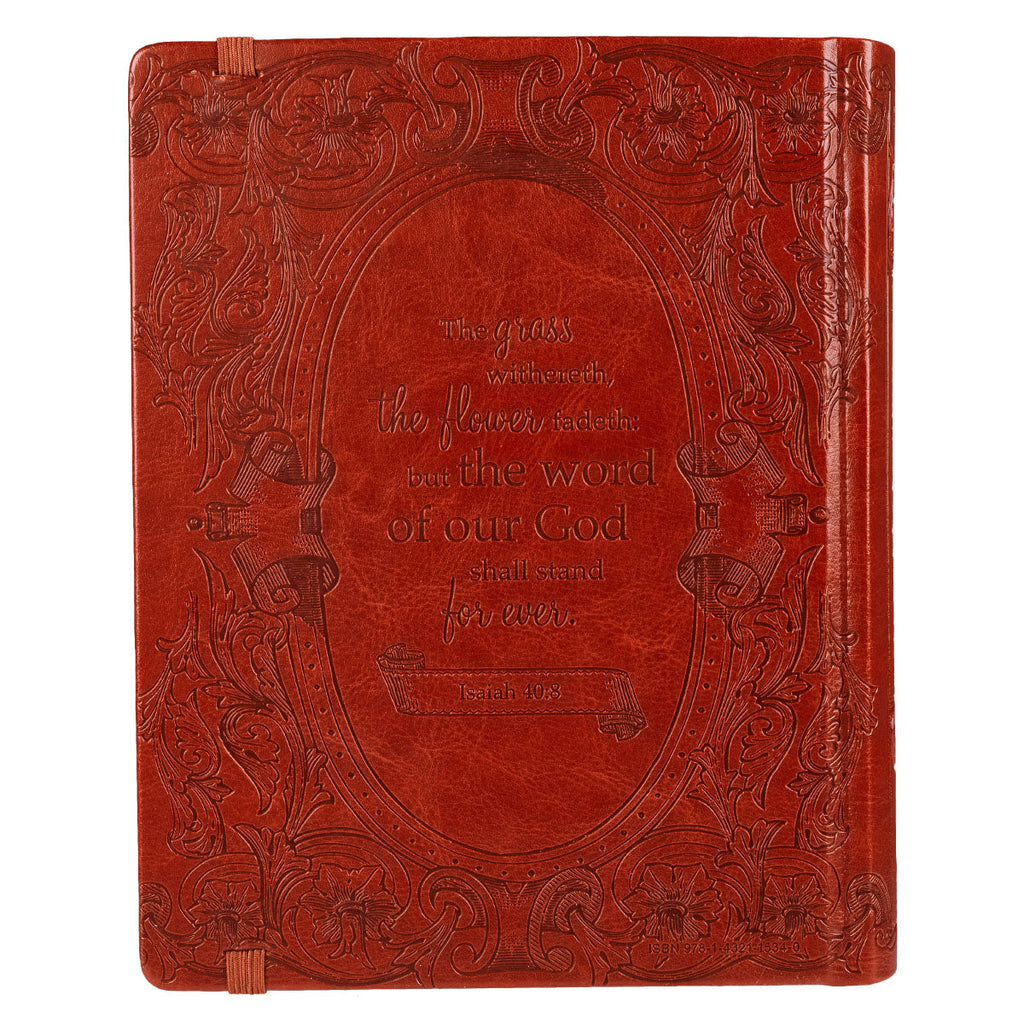 Brown Black Letter Edition KJV Creative Journaling Bible