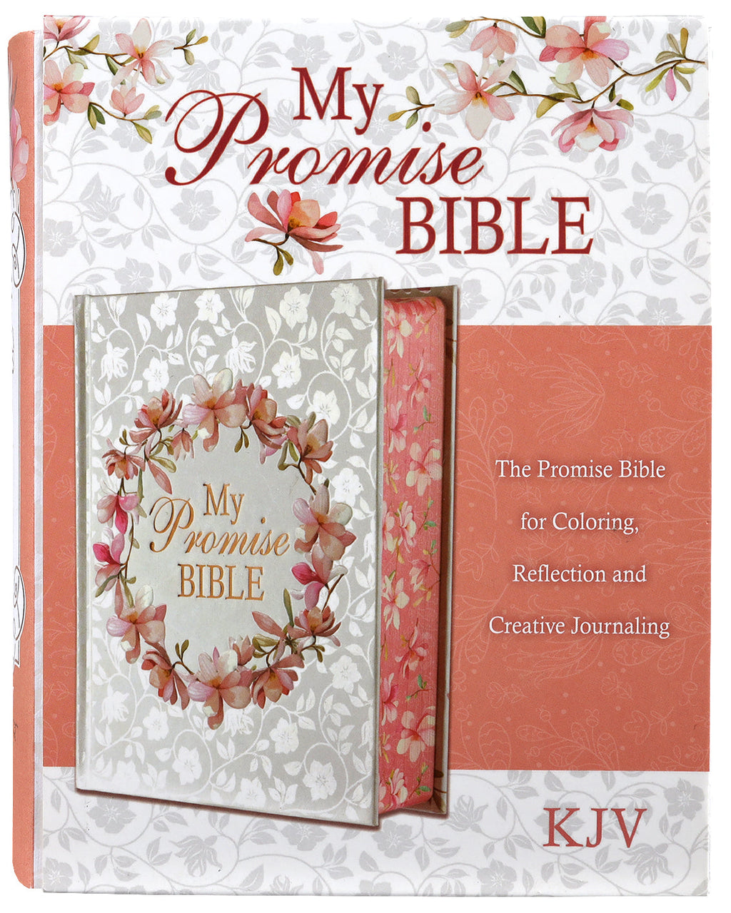 KJV My Promise Bible Large Print Pink Floral (Black Letter Edition)