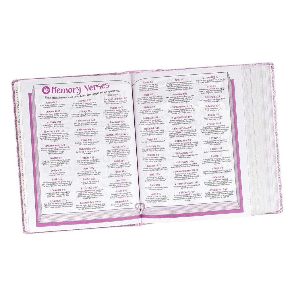 ESV My Creative Bible Pink Salsa Hardcover Luxleather