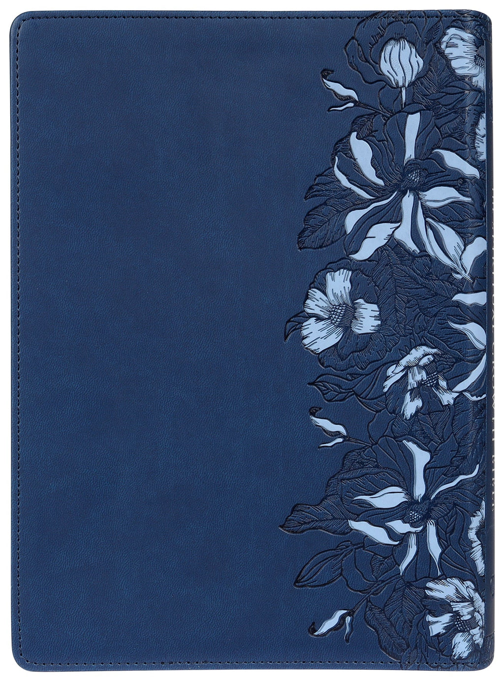 NLT Spiritual Growth Bible Navy Indexed