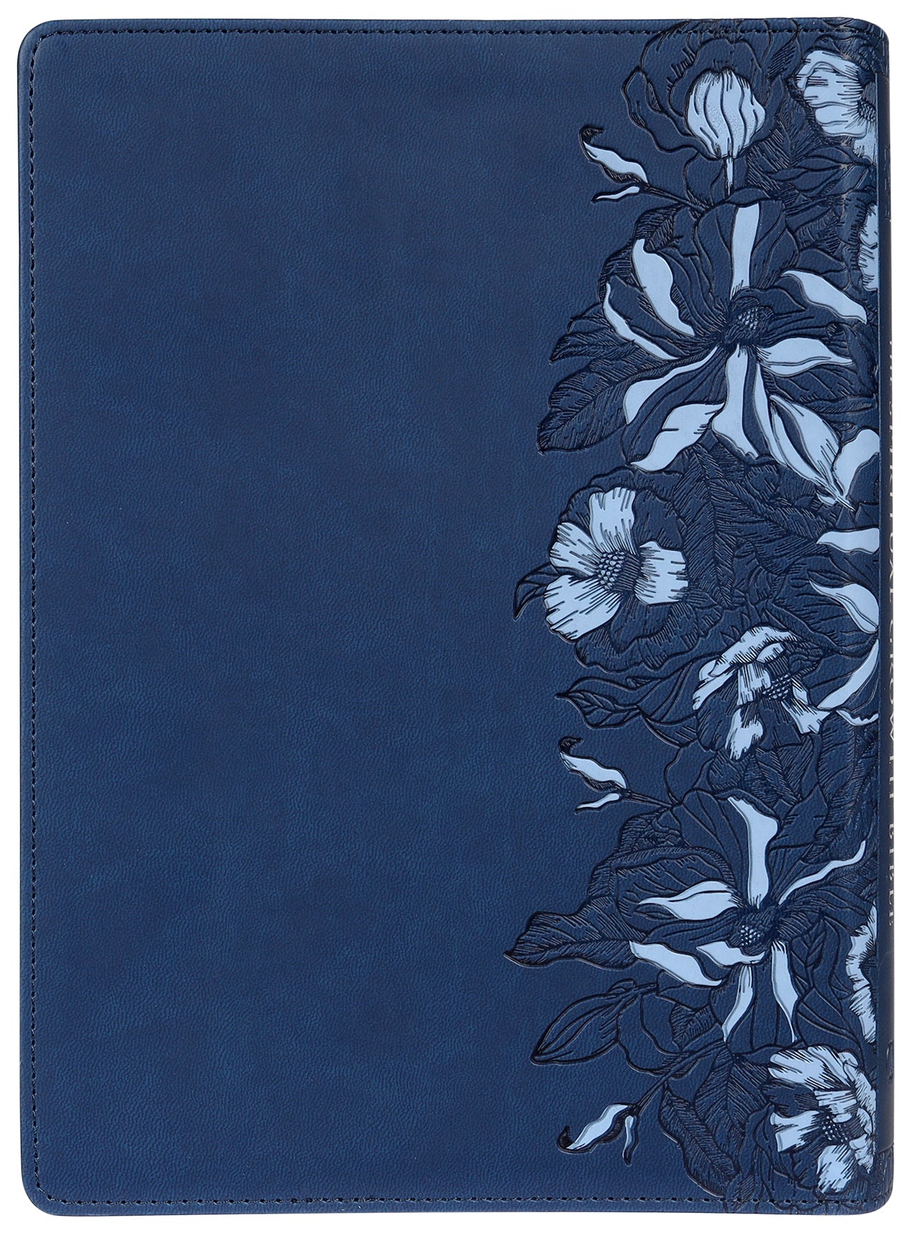 NLT Spiritual Growth Bible Navy Indexed