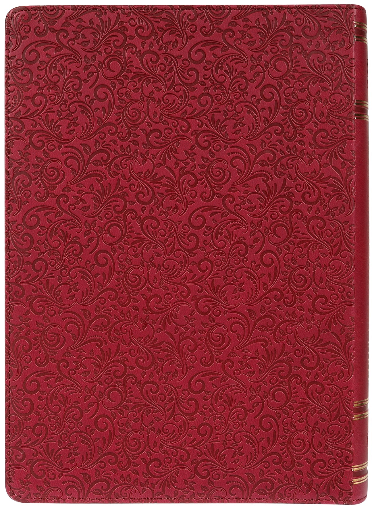 NLT Spiritual Growth Bible Berry Indexed