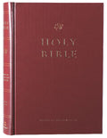 ESV Pew and Worship Bible Large Print Burgundy (Black Letter Edition)