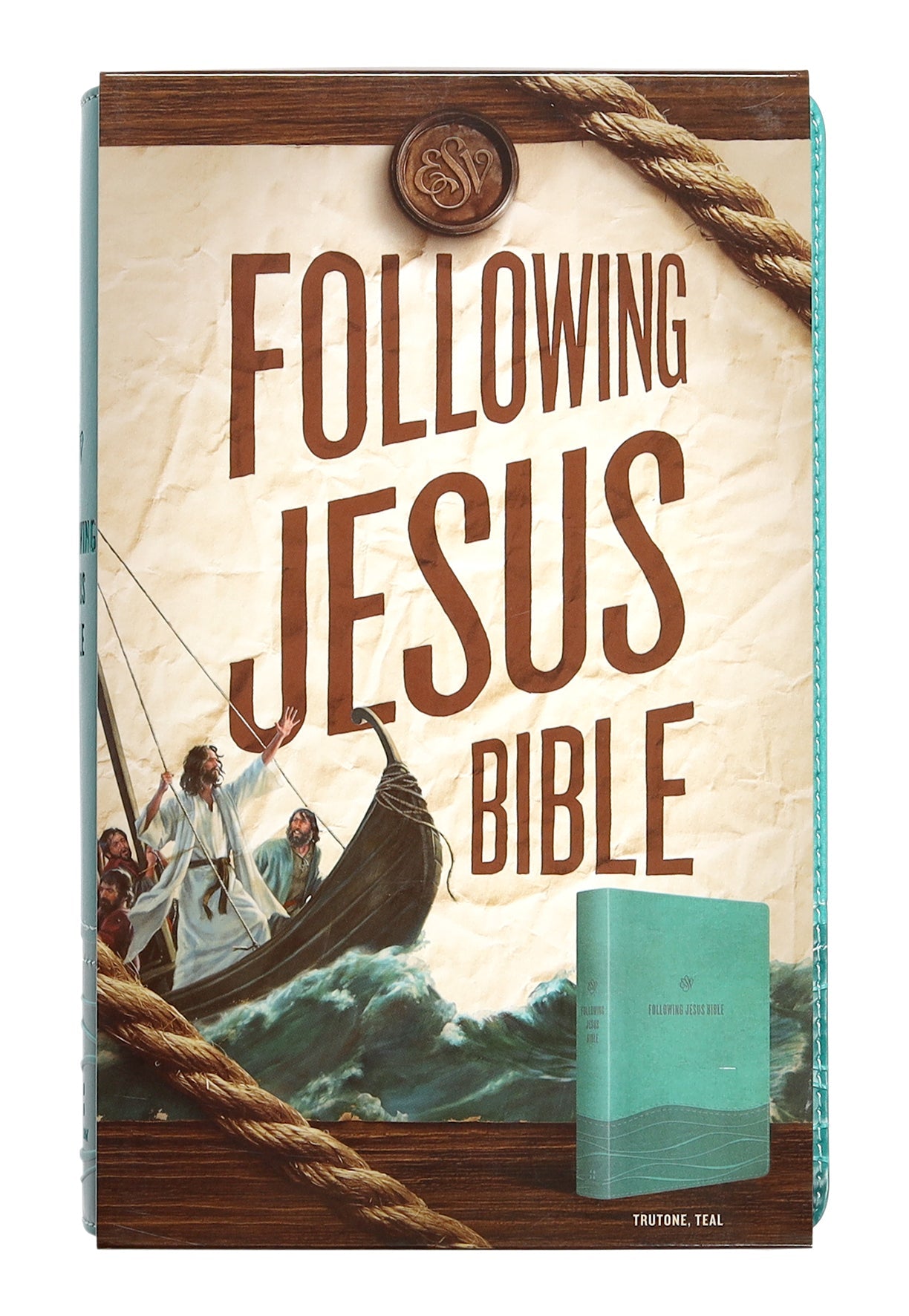 ESV Following Jesus Bible Teal (Black Letter Edition)