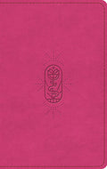 A kid's Bible with the True Vine design, featuring a thinline Trutone Berry cover.