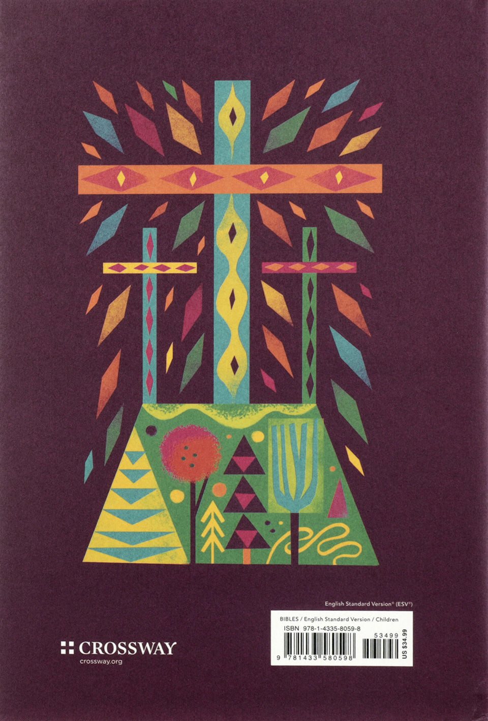 Colorful illustrations in ESV The Biggest Story: Holy Bible for Kids, a kids' Bible storybook