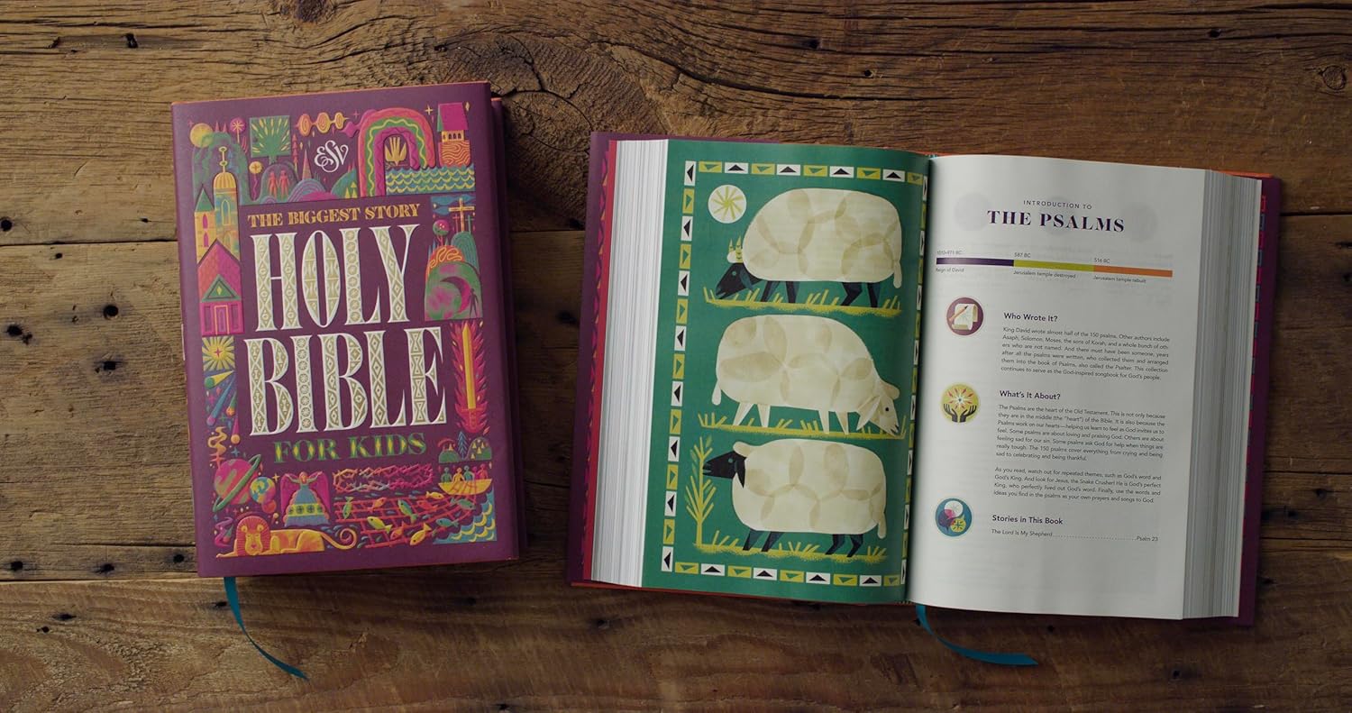 Bring the Bible to life for kids with ESV The Biggest Story: Holy Bible for Kids