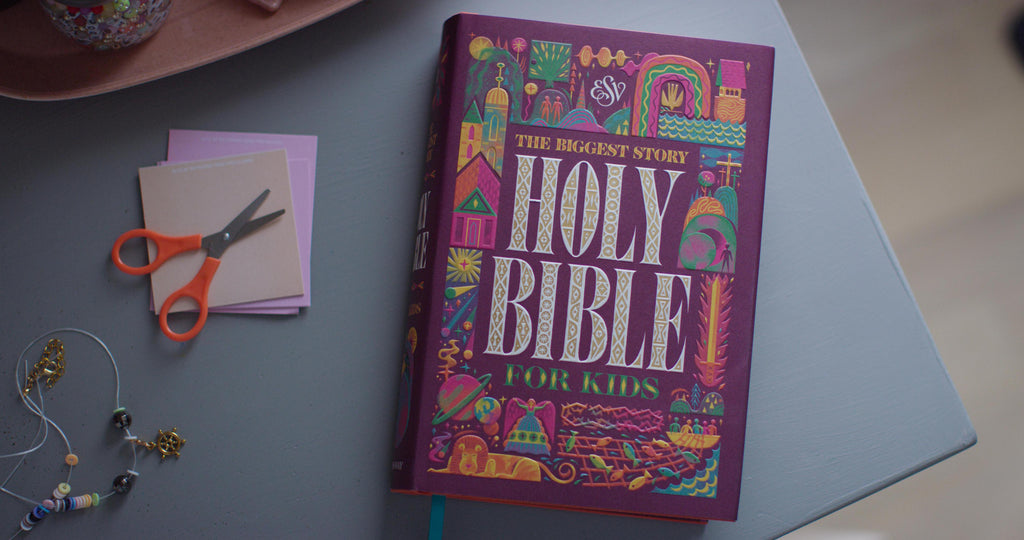 A Bible storybook for kids, ESV The Biggest Story: Holy Bible for Kids, with ESV translation