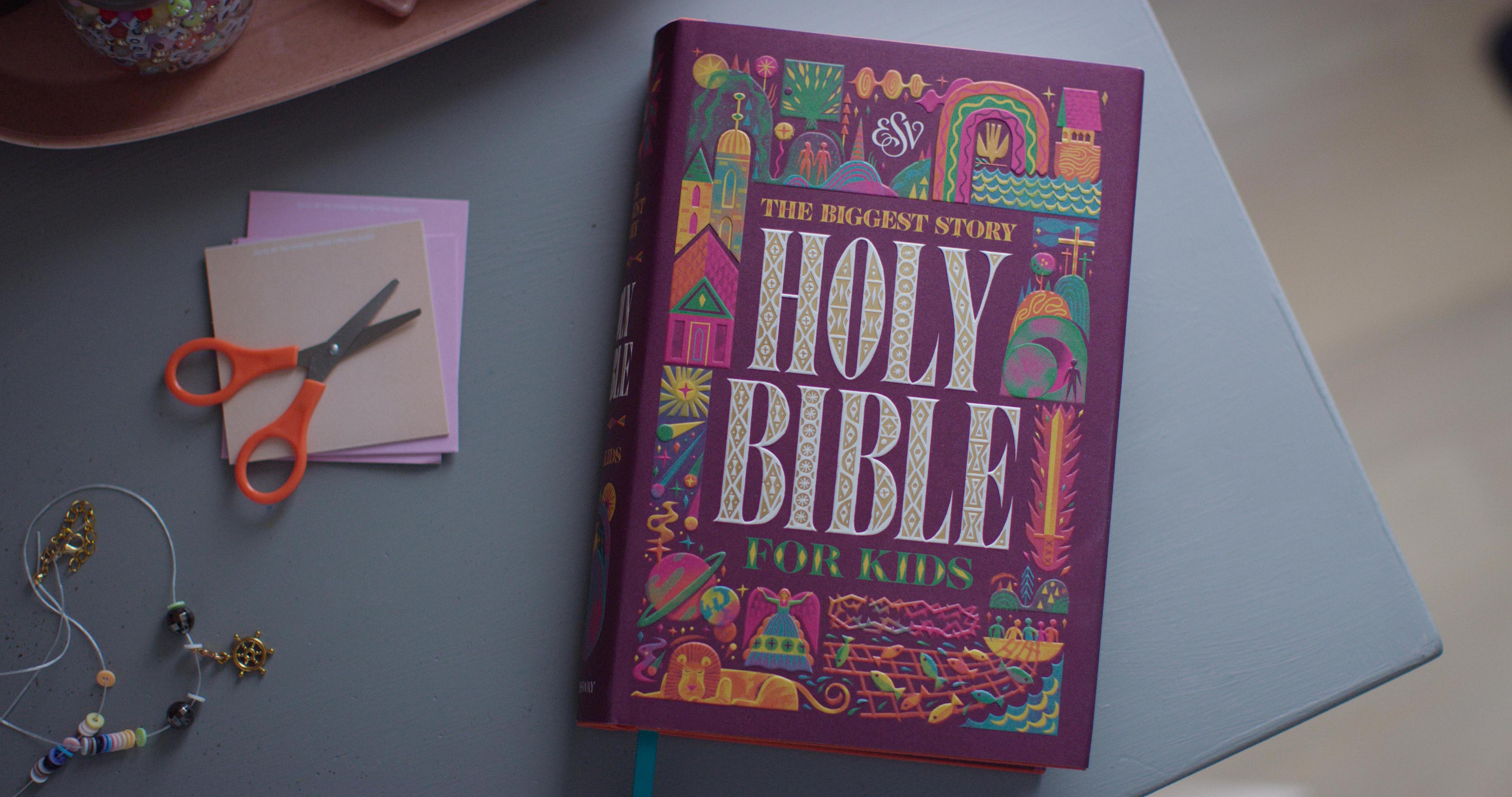 A Bible storybook for kids, ESV The Biggest Story: Holy Bible for Kids, with ESV translation