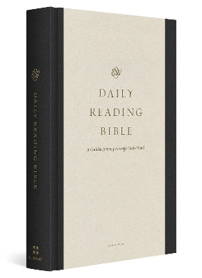 A guided journaling devotional Bible with the ESV translation