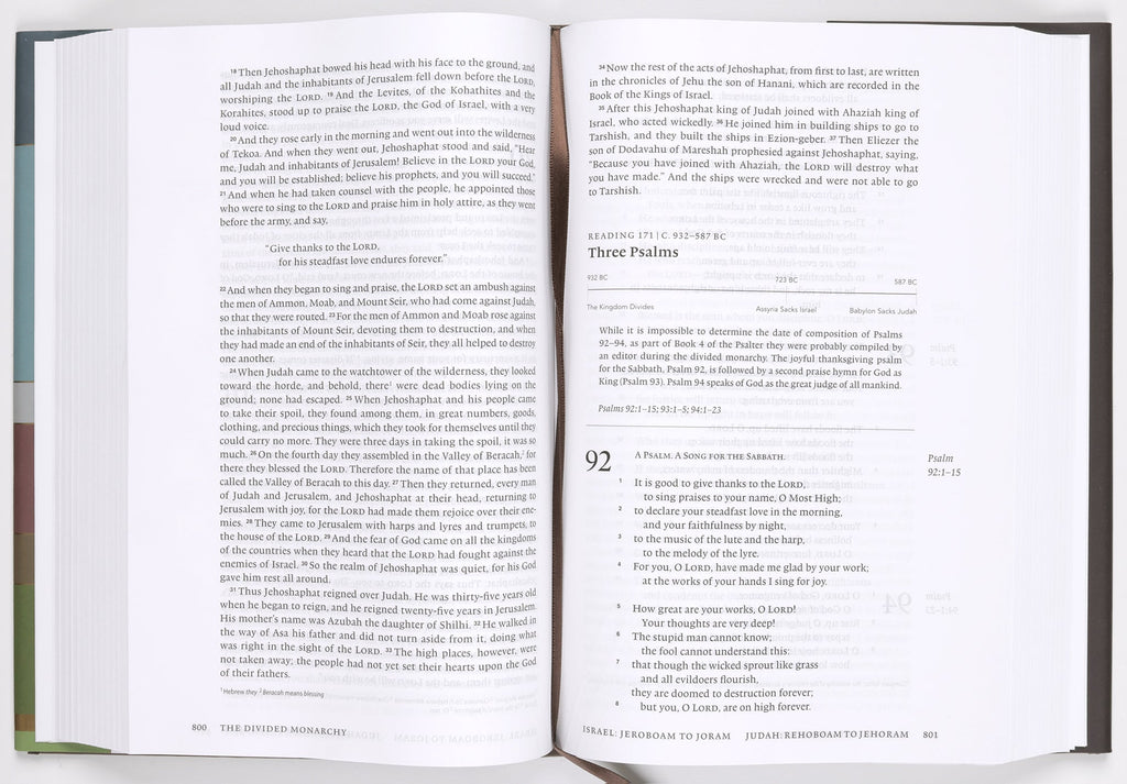 ESV Chronological Bible Brown