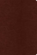 ESV Single Column Heritage Bible, Chestnut (Black Letter Edition)