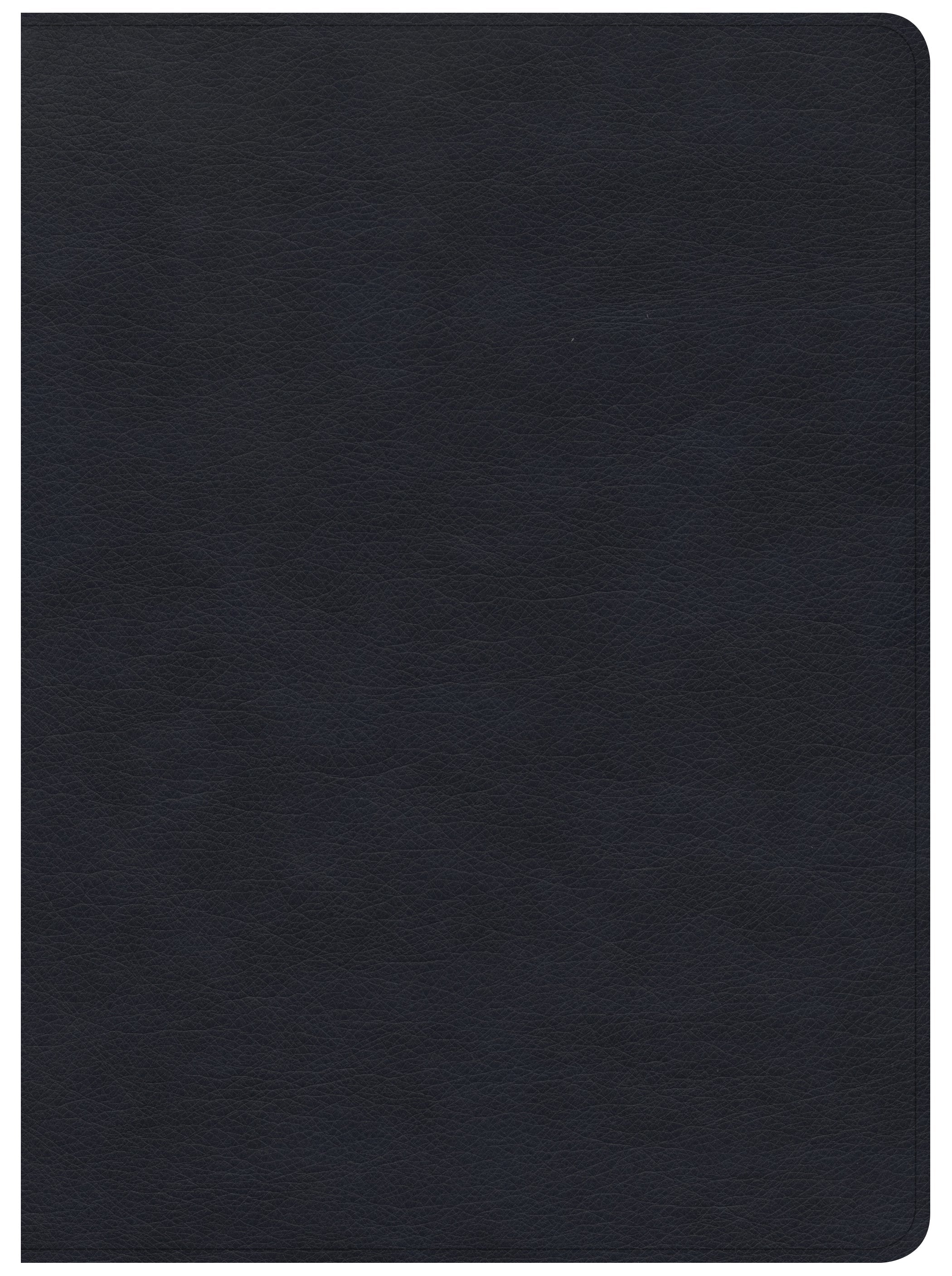 Elevate your faith with the Luxury CSB Christian Standard Bible, Worldview Study Bible, featuring navy leather binding.