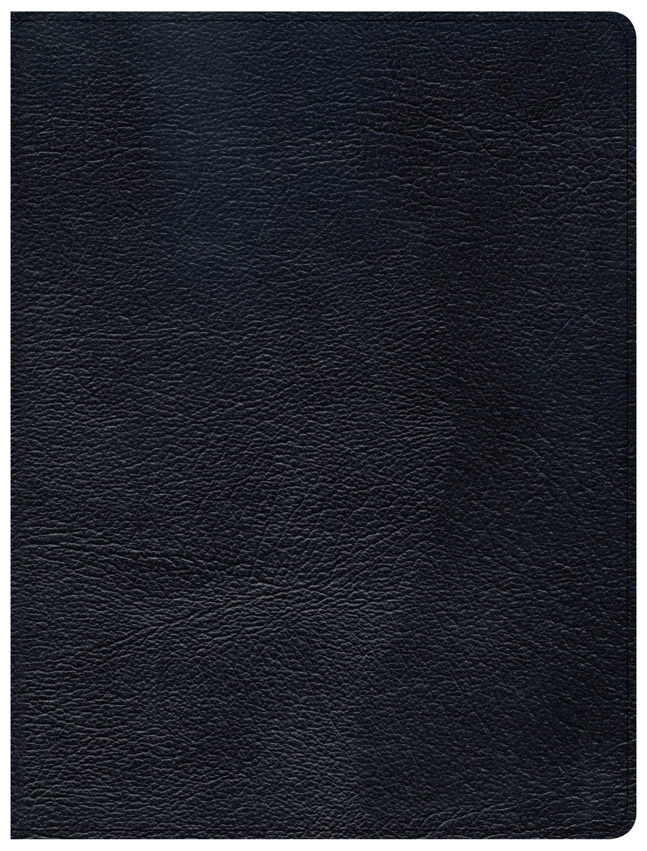 Elegant Black Letter Edition of the CSB Christian Standard Bible, Indexed for effortless navigation.