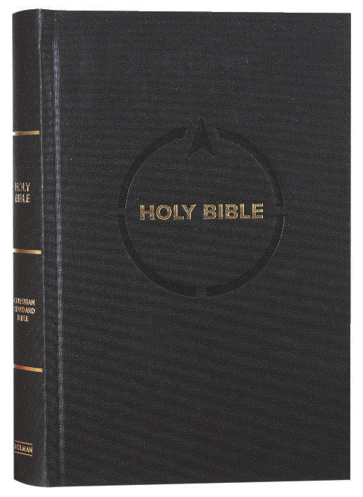 Elegant Black Letter CSB Pew Bible Luxury Edition