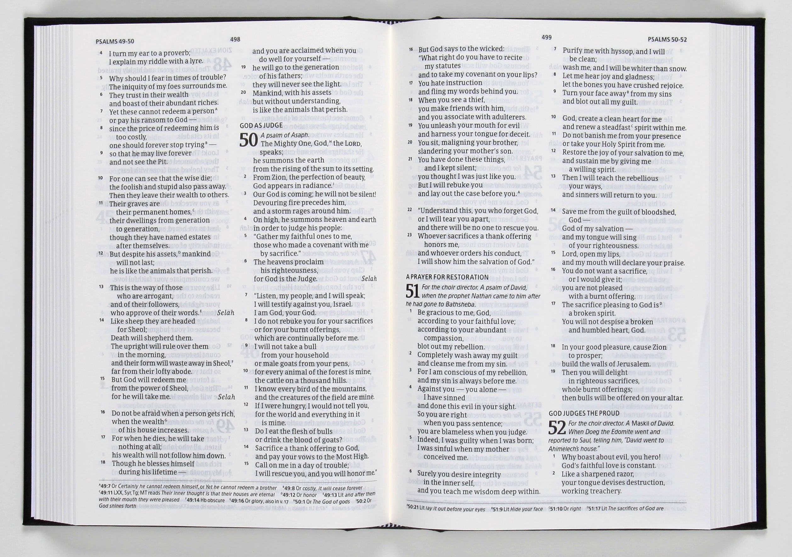 Sophisticated Black Letter CSB Pew Bible High-End Bible