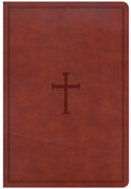 CSB Giant Print Reference Bible Brown Indexed