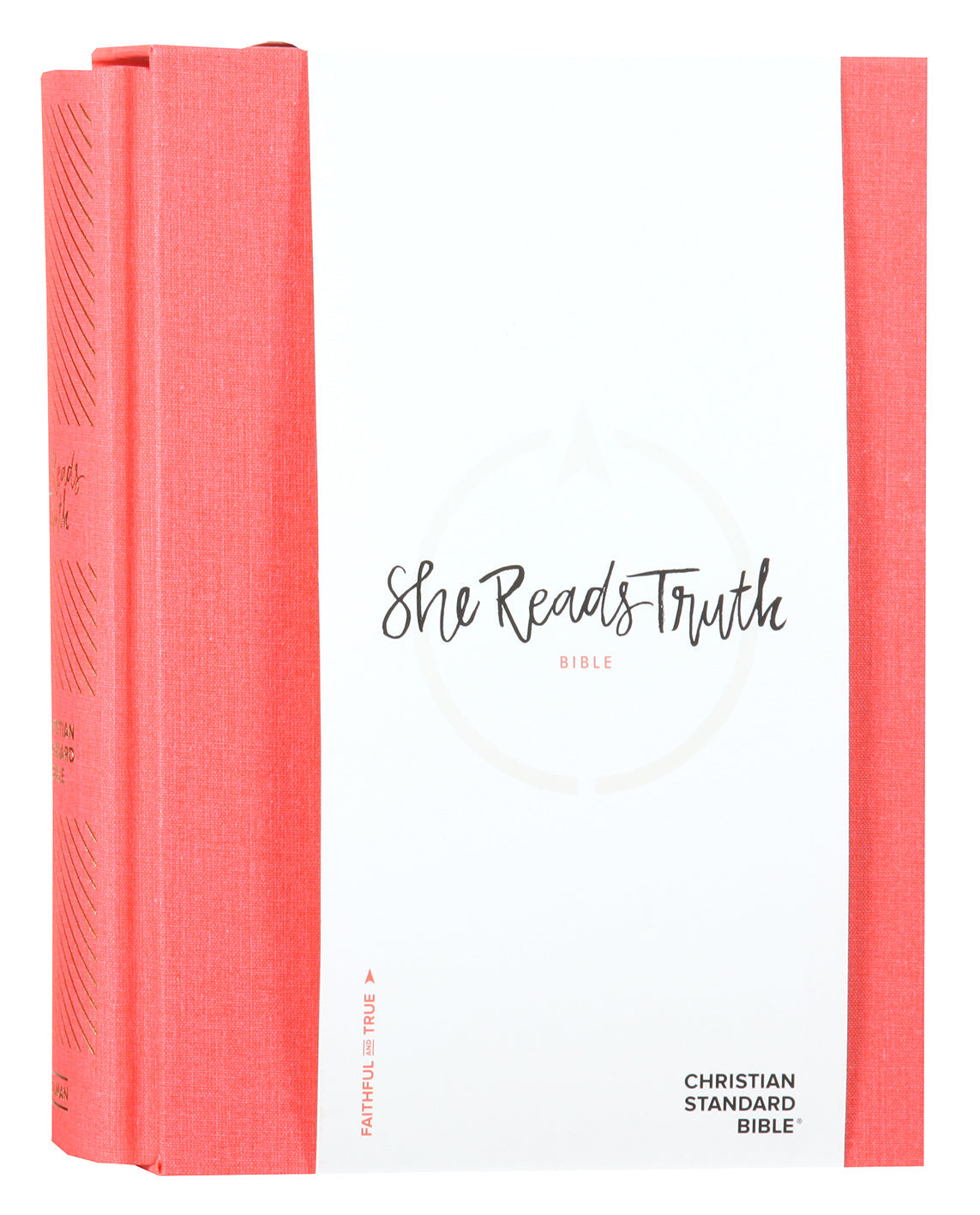 Unveil the beauty of the CSB She Reads Truth Bible - Poppy Linen Edition, a premium luxury Bible for the discerning believer.