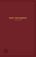 CSB Pocket New Testament With Psalms Burgundy