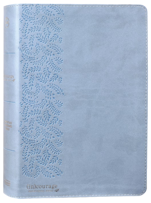 Explore faith and courage with the CSB Courage Devotional Bible featuring a black letter edition and journaling space.