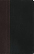 NIV Study Bible, Chocolate/Black Duo-Tone Personal Size, Christian Bible