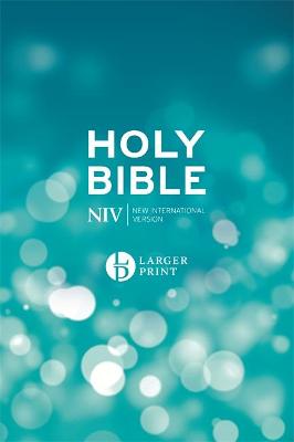 Large print NIV New International Version Holy Bible, ideal for reading comfort