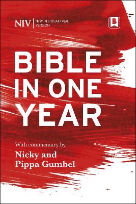 NIV Bible, One Year Study with Daily Commentary, Scripture and Devotional Guide